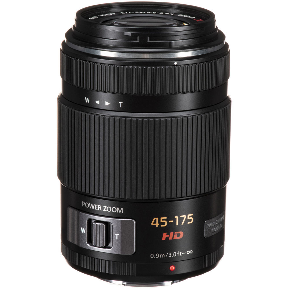 Panasonic LUMIX G X Vario Power Zoom Lens, 45-175mm f4.0-5.6 ASPH., Micro Four Thirds, POWER Optical I.S
