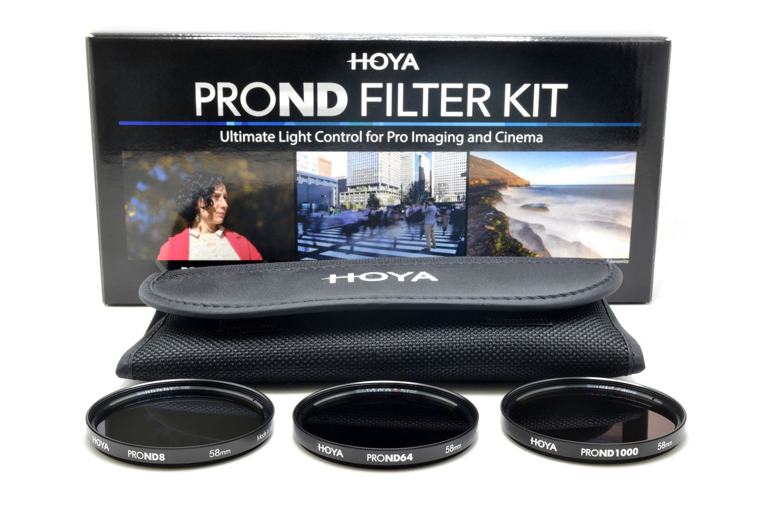 Комплект филтри Hoya 82mm PRO ND EX FILTER KIT 8/64/1000