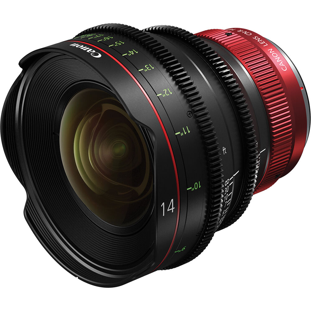 Кино обектив Canon CN-R 14mm T3.1 L F (метричен)