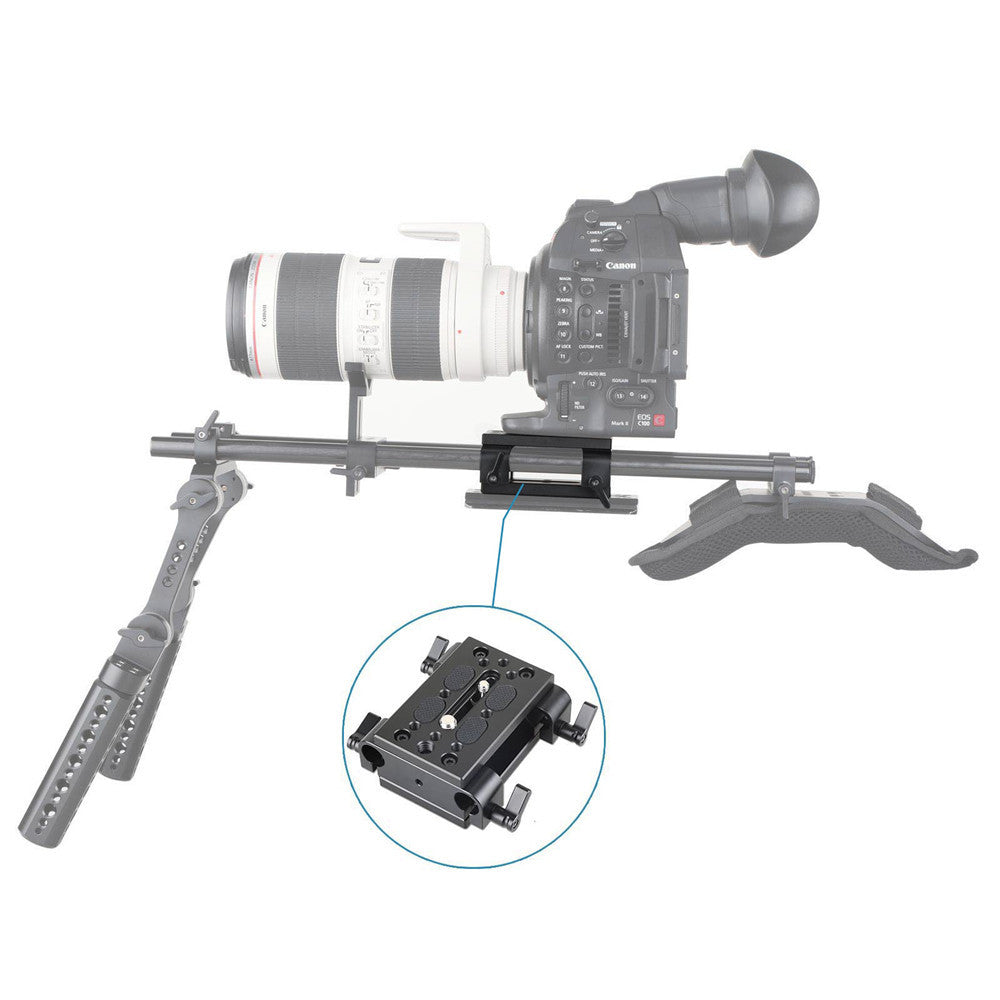 SmallRig Tripod Mounting Kit W/15mm Rail Block