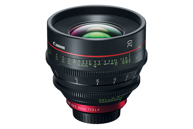 Кино обектив Canon CN-E 20mm T1.5 L F
