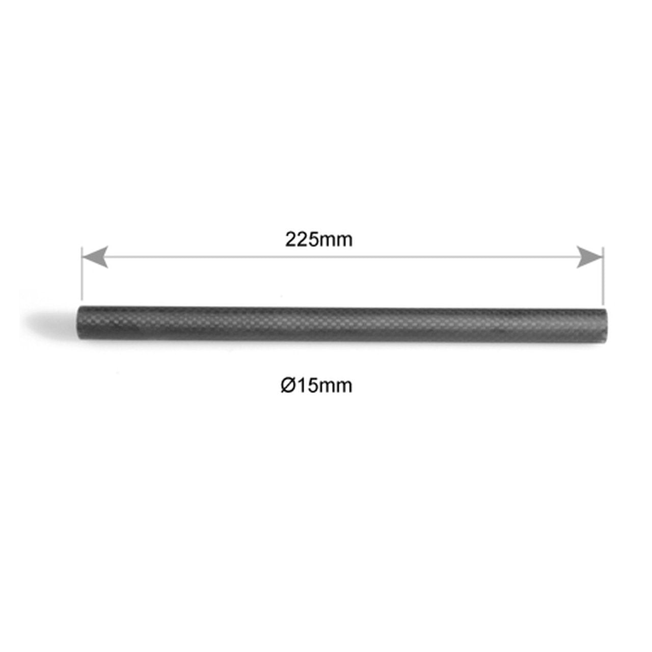 2бр. 22.5 cm карбонови тръби SmallRig (15mm)
