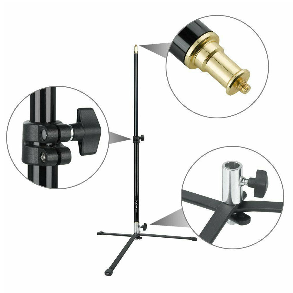 Компактен статив за осветление Godox 90F