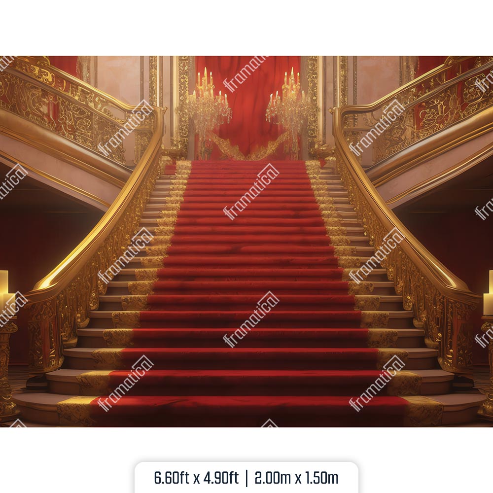 Текстилен фон - The Royal Staircase - 2m x 1.50m