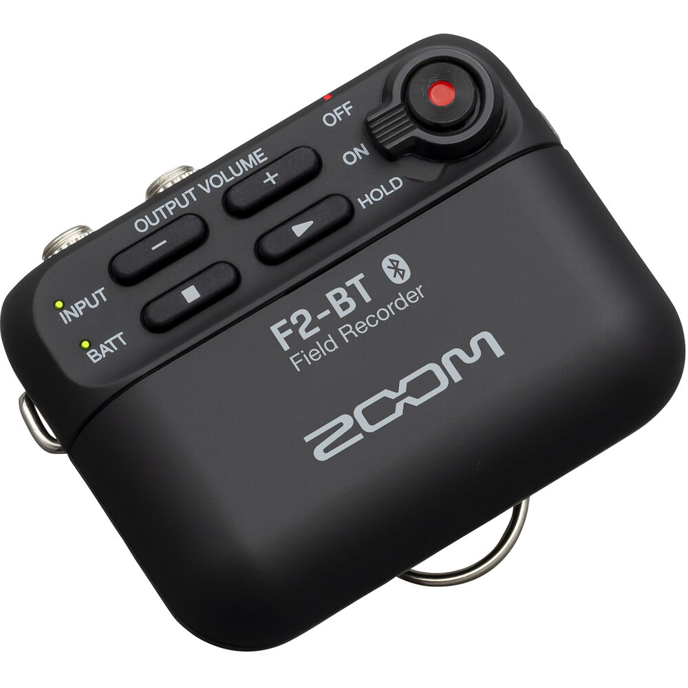 Аудио рекордер Zoom F2 32-bit Float - с Bluetooth управление и включена брошка