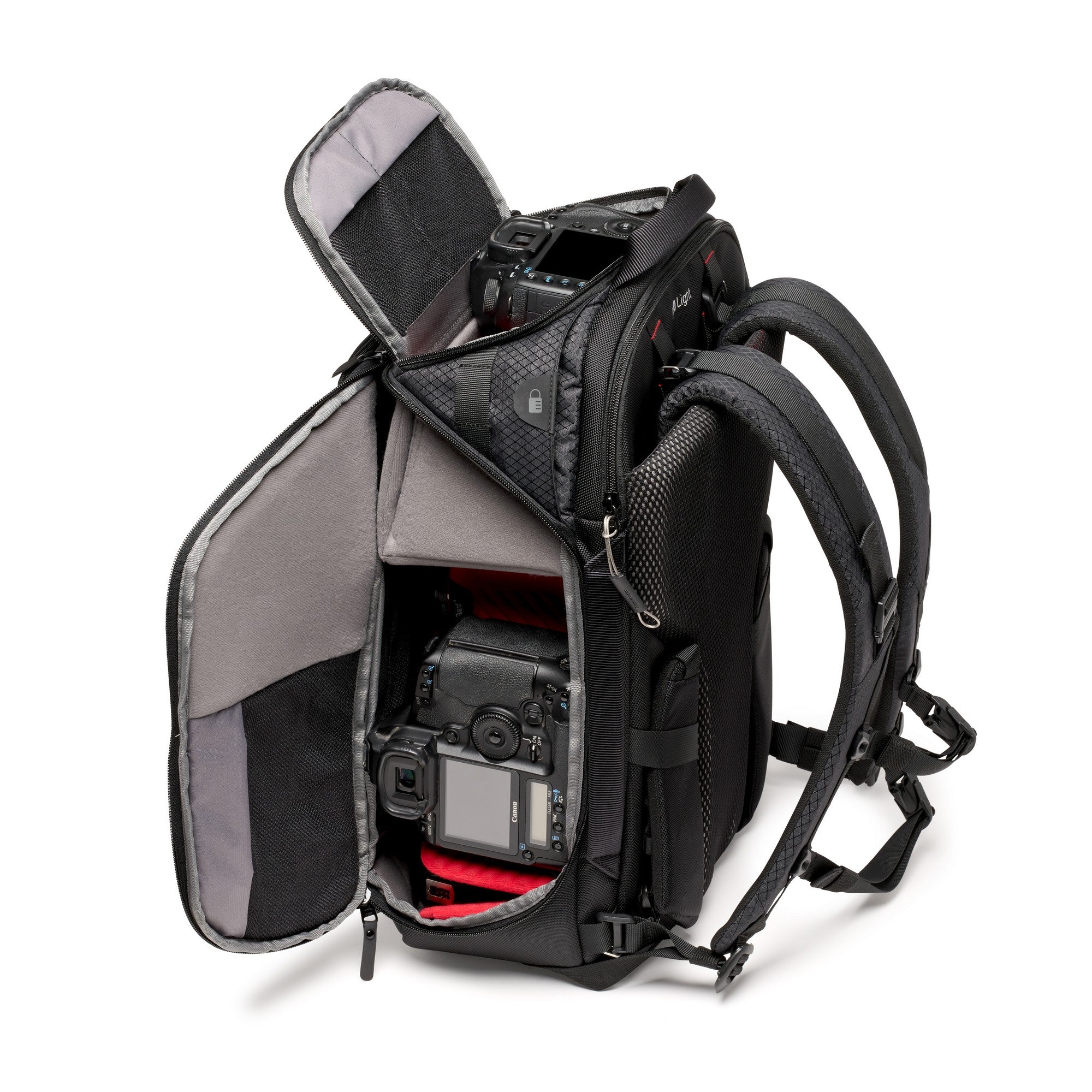 Manfrotto PRO Light Multiloader Camera Backpack M for DSLR/Camcorder - 17L