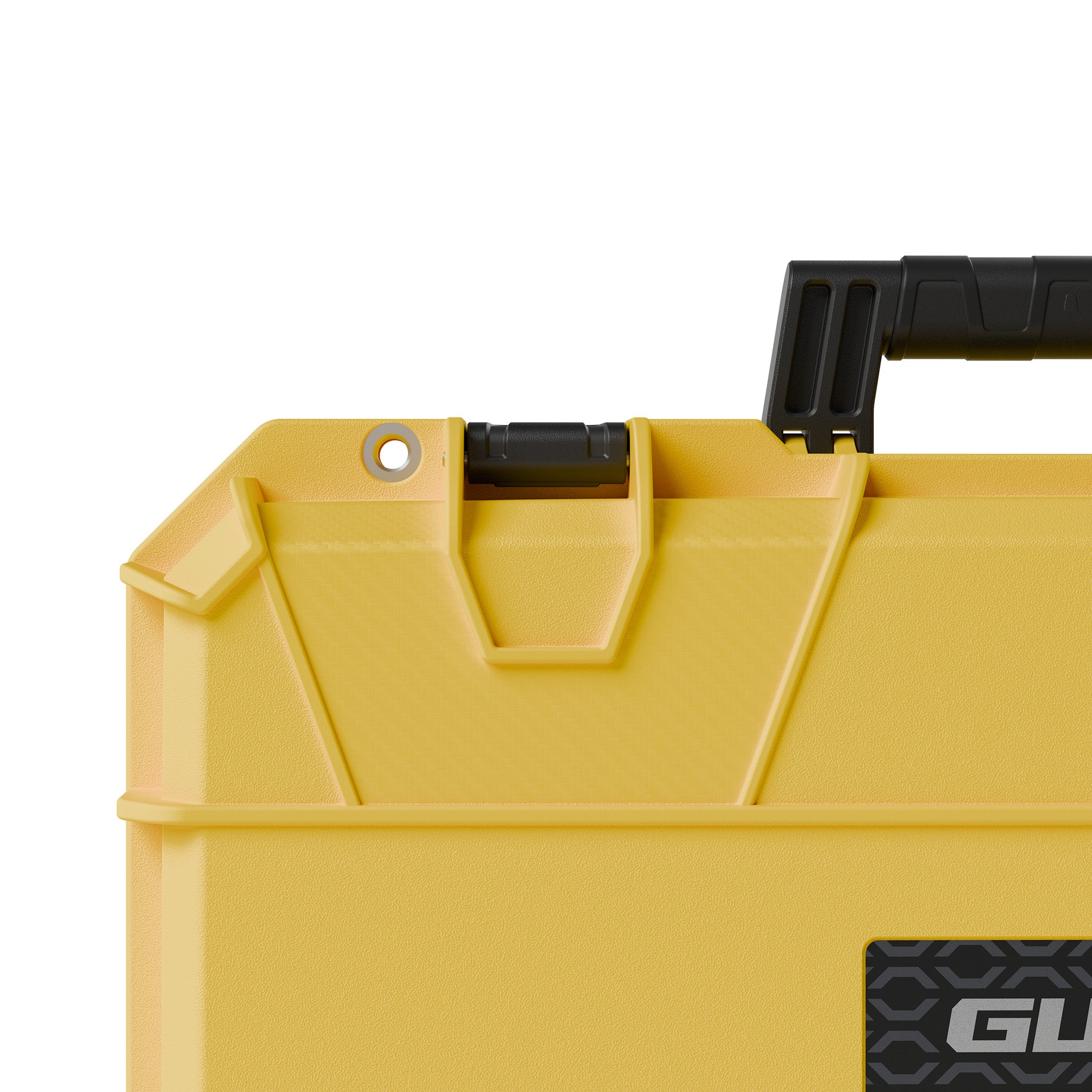 Твърд куфар с колелца GUTEK Tortoise T-300 Yellow - IP67
