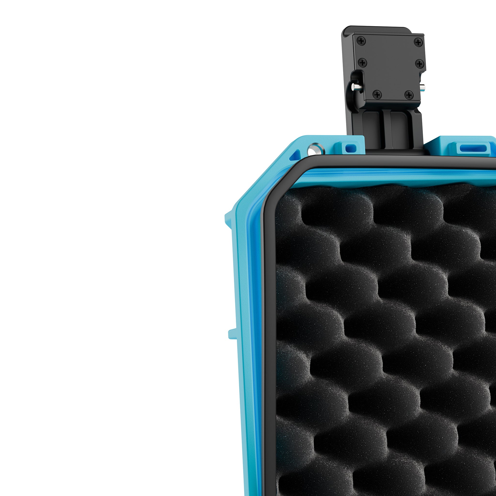 Твърд куфар GUTEK Tortoise T-230 Azure Blue - IP67