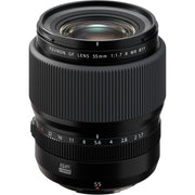 Обектив FUJIFILM GF 55mm f1.7 R WR за средноформатни камери Fujifilm