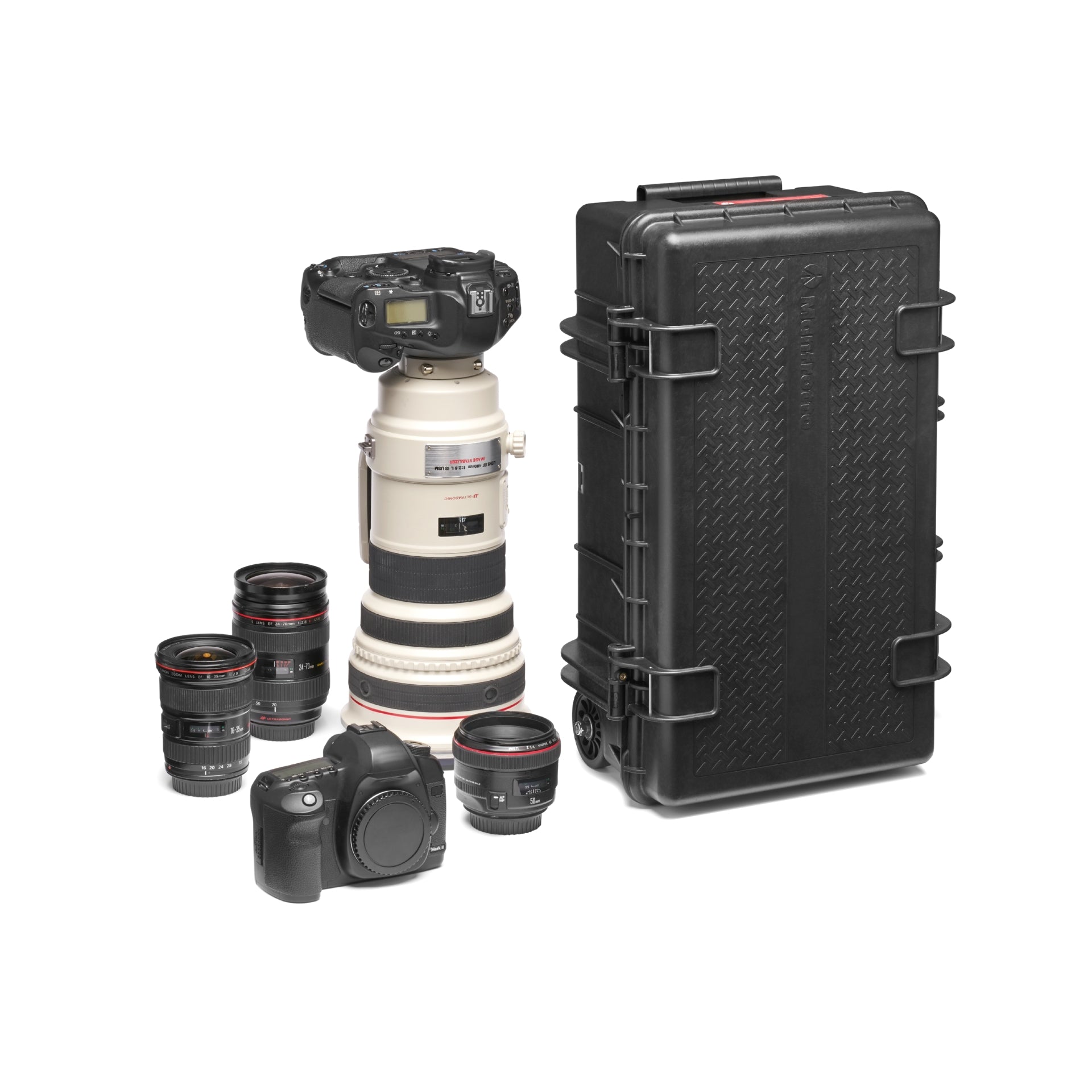Manfrotto ProLight Reloader Tough-55 HighLid carry-on camera rollerbag