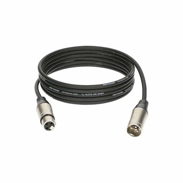 Кабел Klotz Greyhound GRG1FM00.5 XLR женски към XLR мъжки 0.5m