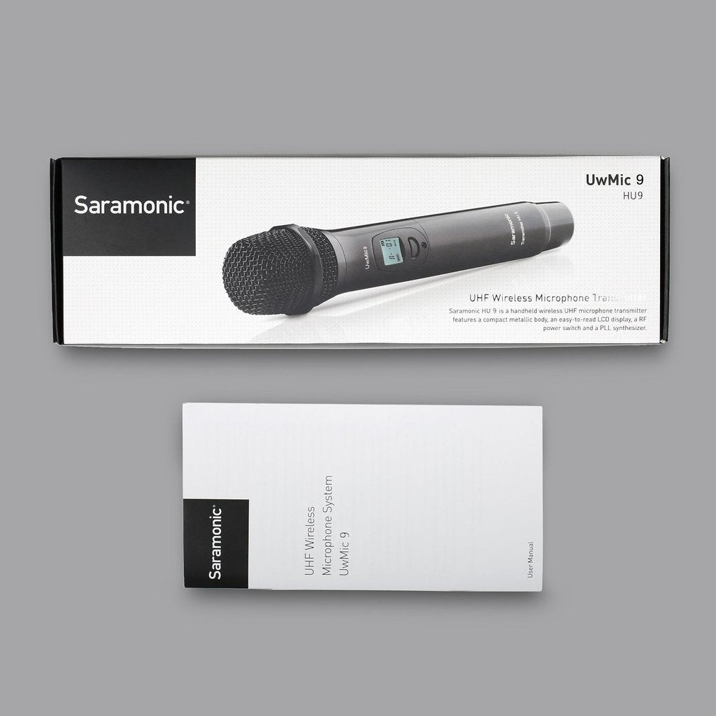 Saramonic Hu 9 Uhf Wireless Vocal Microphone Compatible With Uwmic9