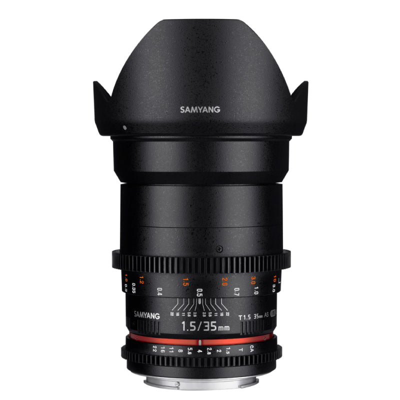 Samyang 35mm T1.5 VDSLR AS UMC II -  Canon EOS