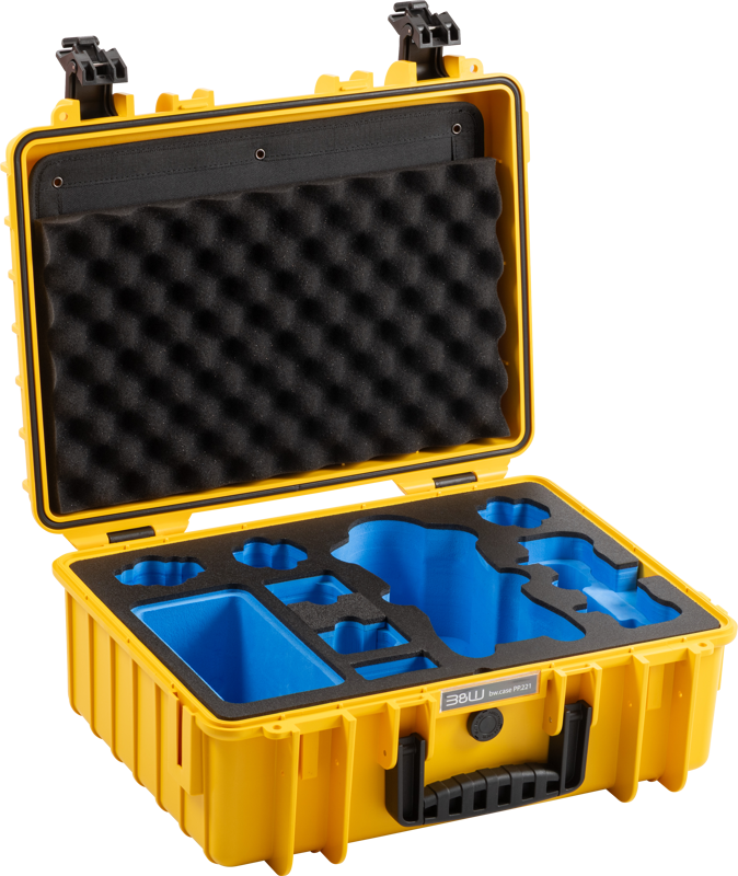 B&W Outdoor Cases Type 5000 for DJI Mavic 4 Pro - Yellow