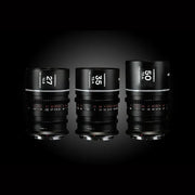 Комплект 3бр. анаморфни обективи Laowa Nanomorph S35 Prime (27mm, 35mm, 50mm) (Silver) - Fuji X
