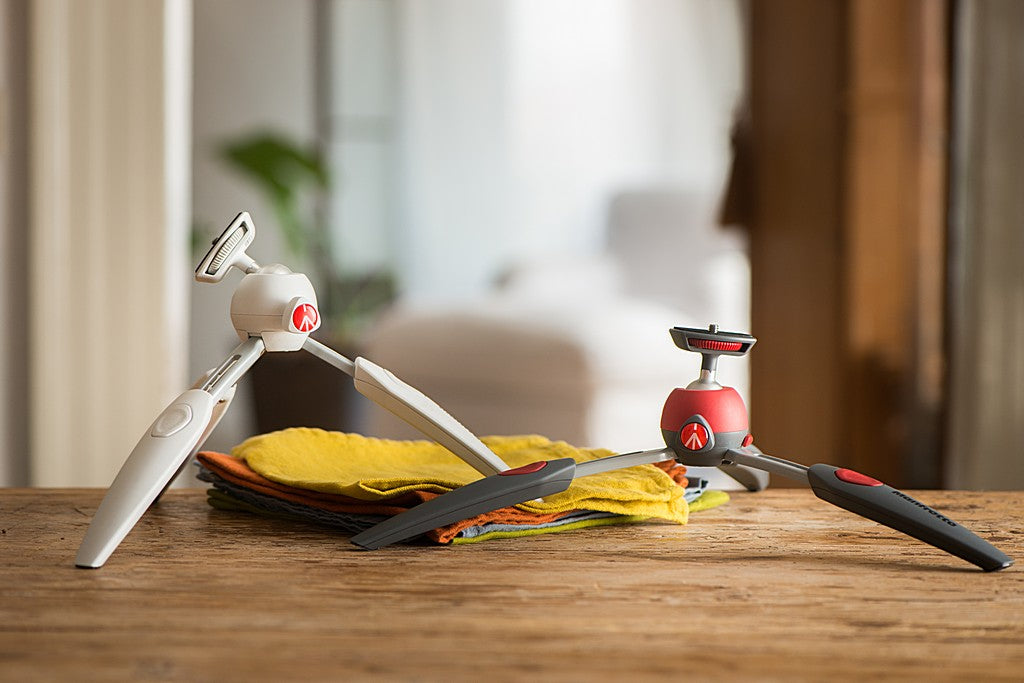 Manfrotto PIXI EVO 2 SECTION MINI TRIPOD RED