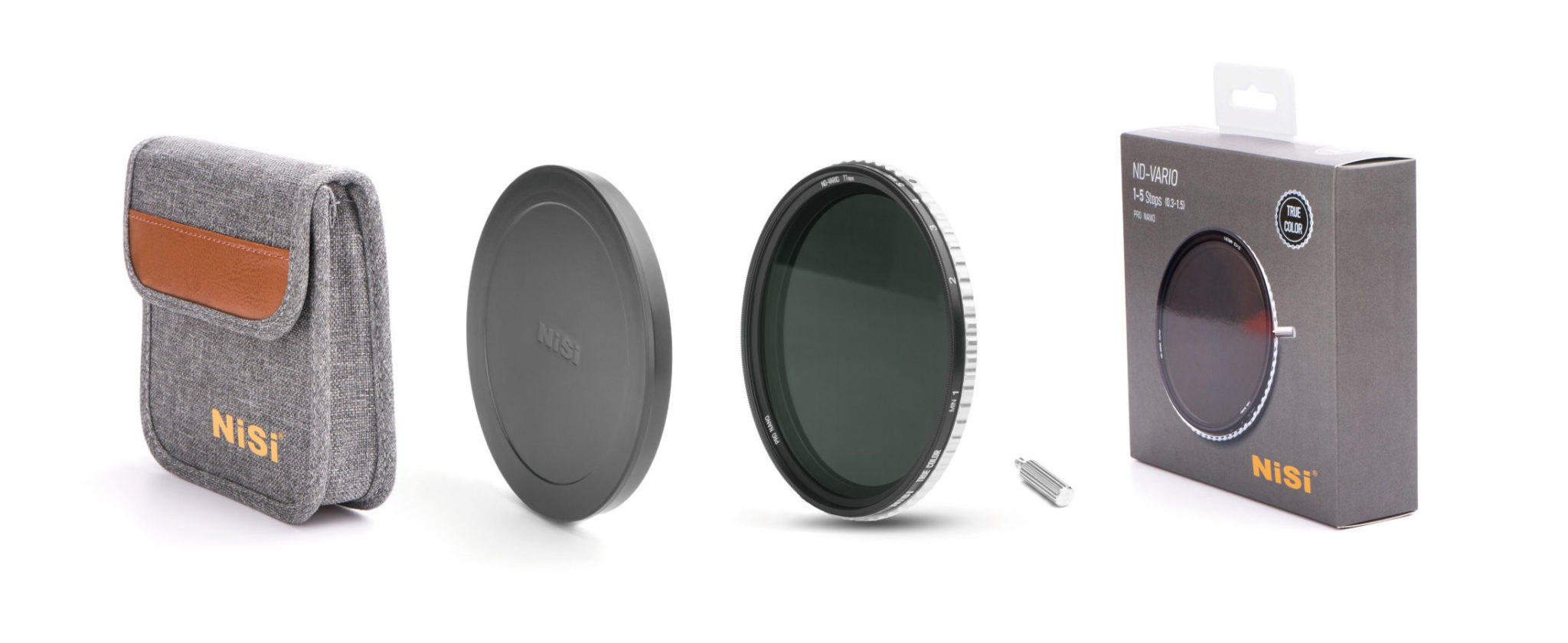 NiSi филтър ND-Vario 1-5 Stops True Color 58mm
