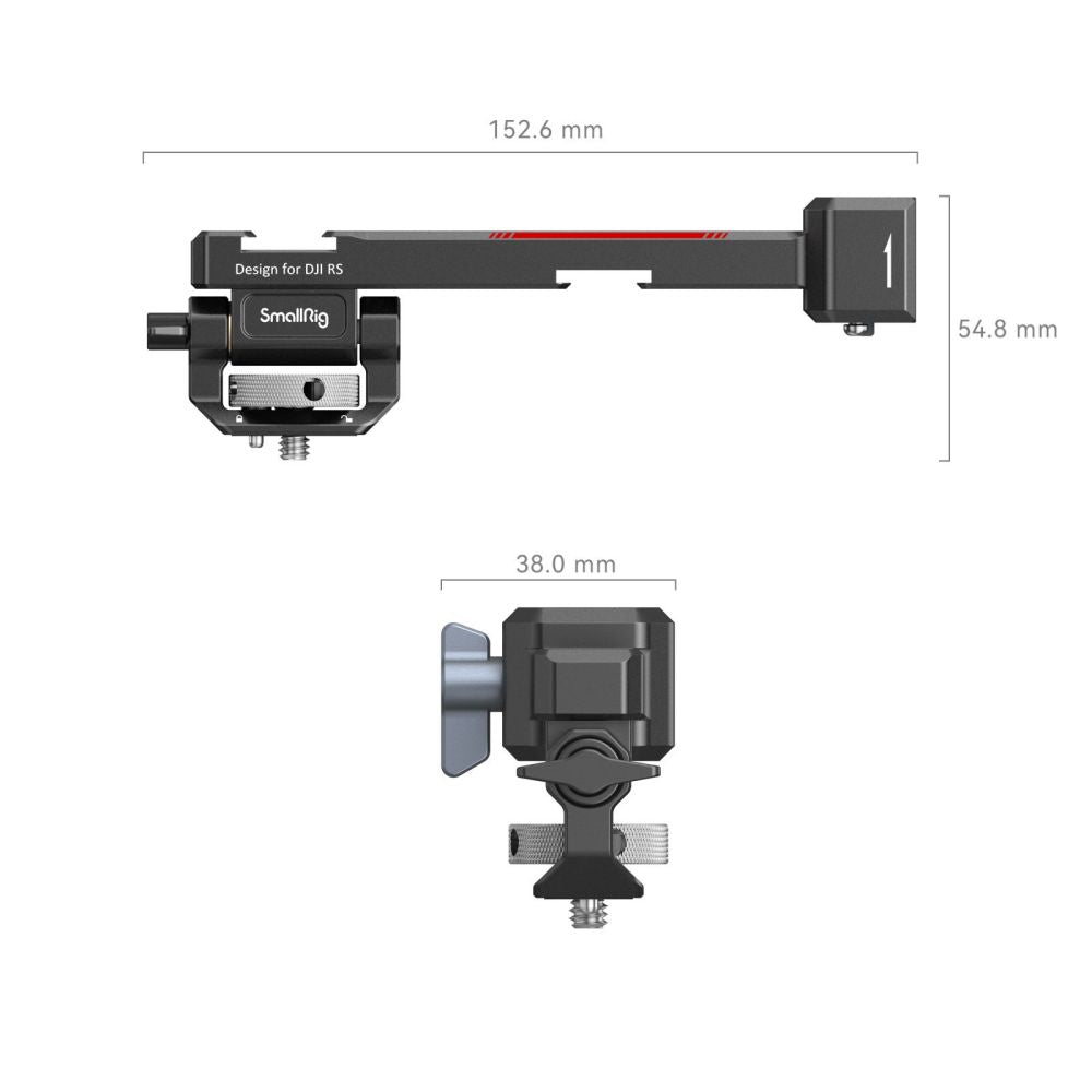 Държач за монитор с NATO клампа за DJI RS 2/RSC 2 от SmallRig