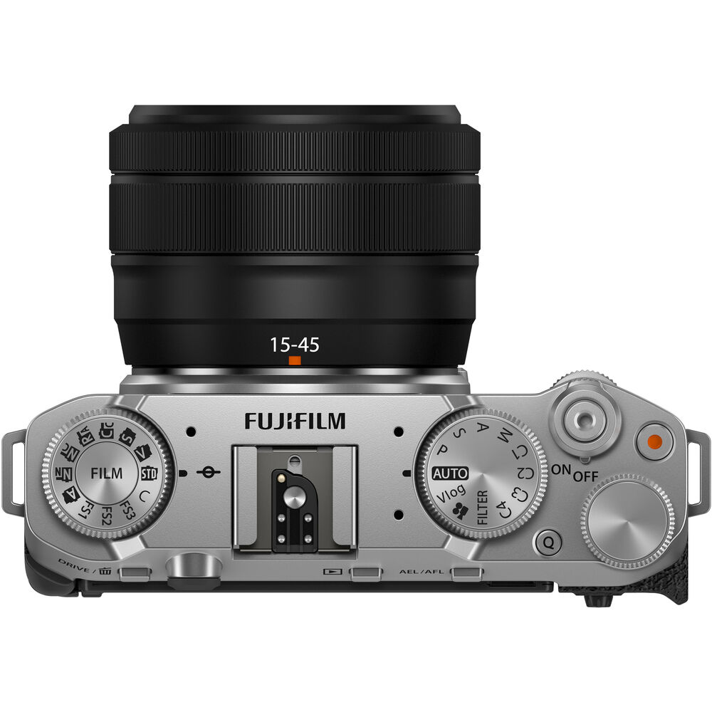 Фотоапарат Fujifilm X-M5 с обектив XC 15-45mm f/3.5-5.6 (Сребърен)