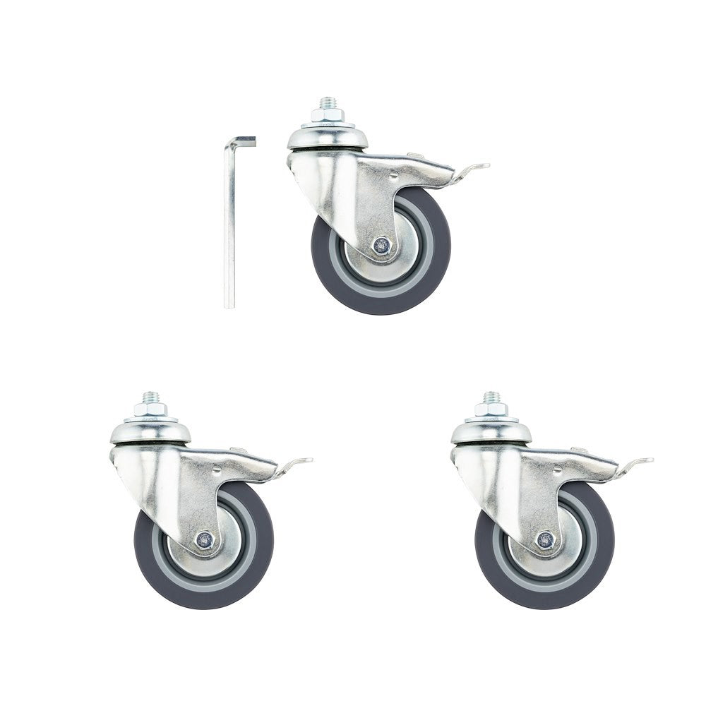Manfrotto Wheel Set 75mm with Brakes 104