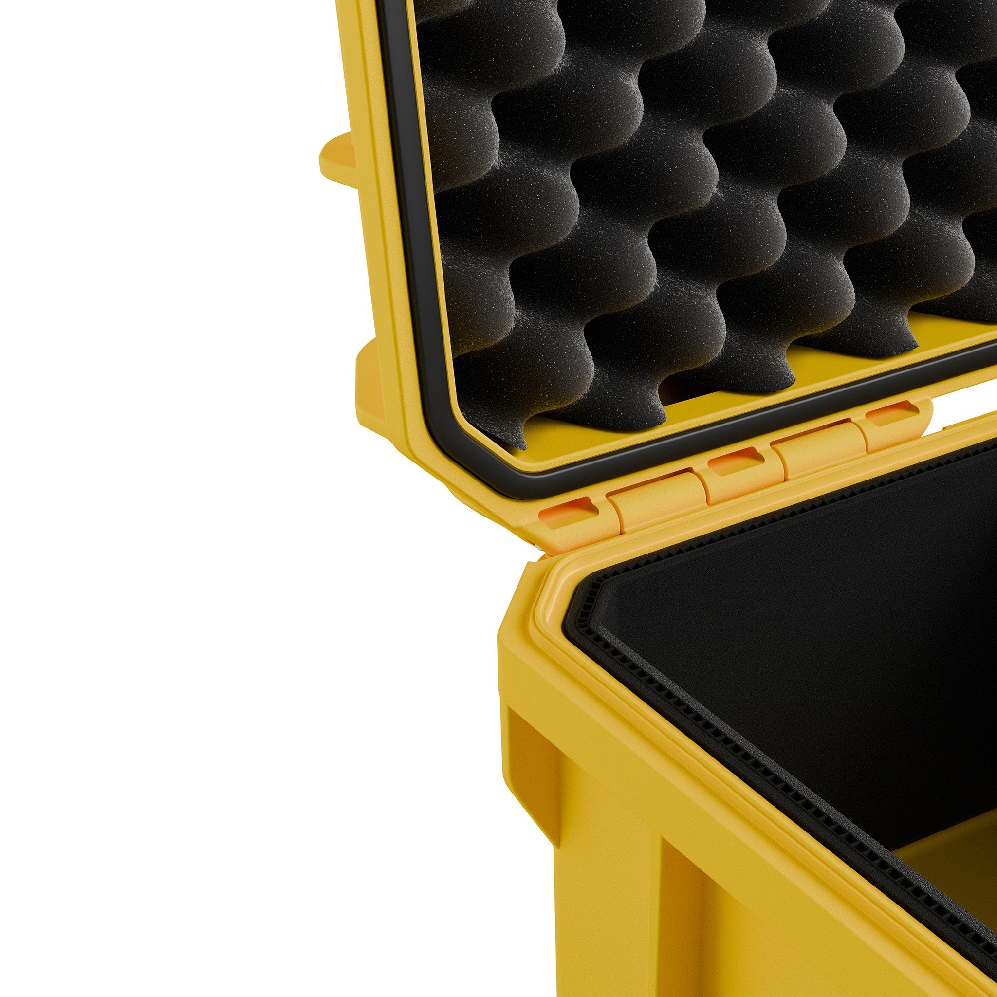 Твърд куфар GUTEK Tortoise T-230 Yellow - IP67