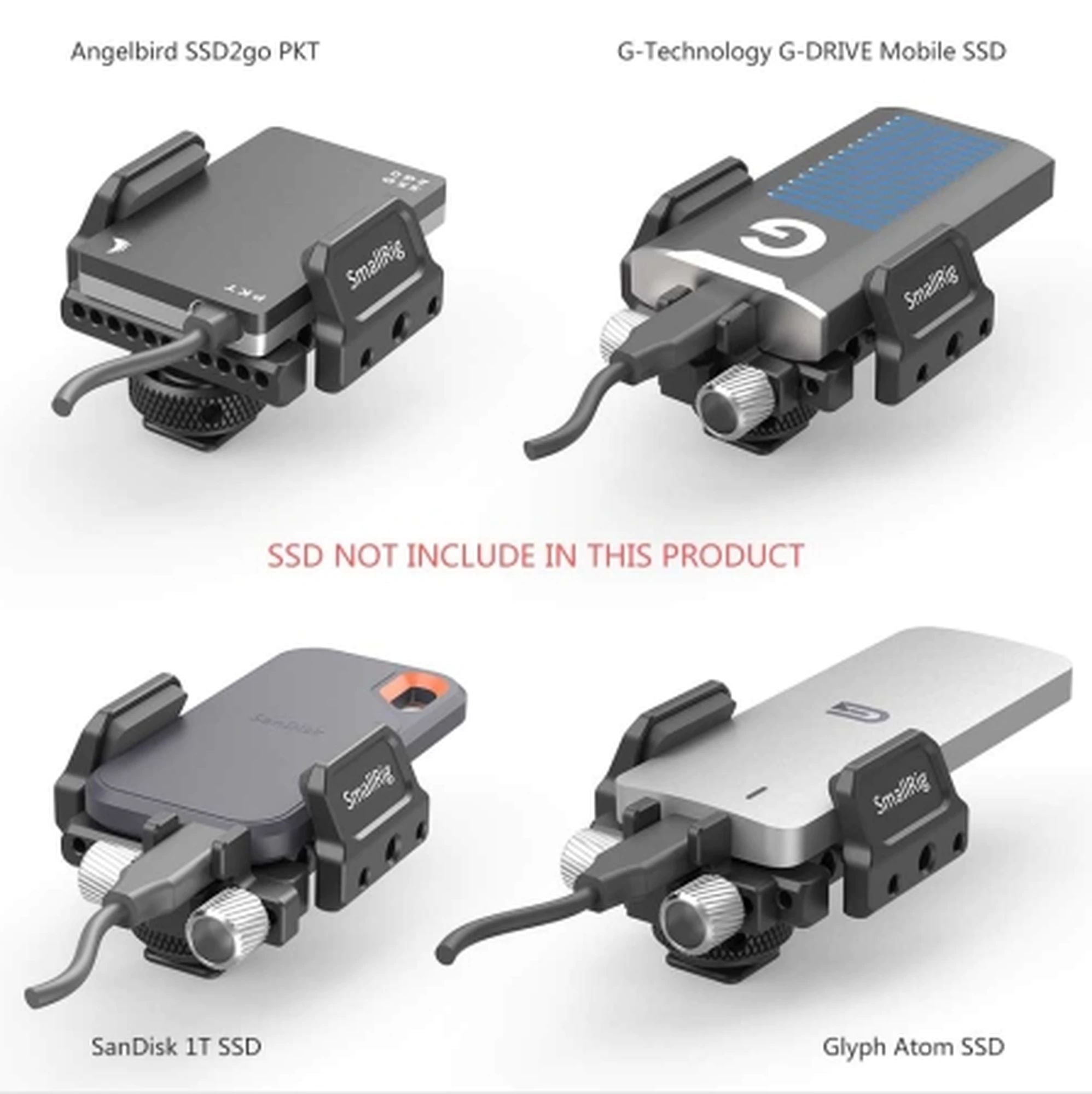 SmallRig Universal Holder for External SSD