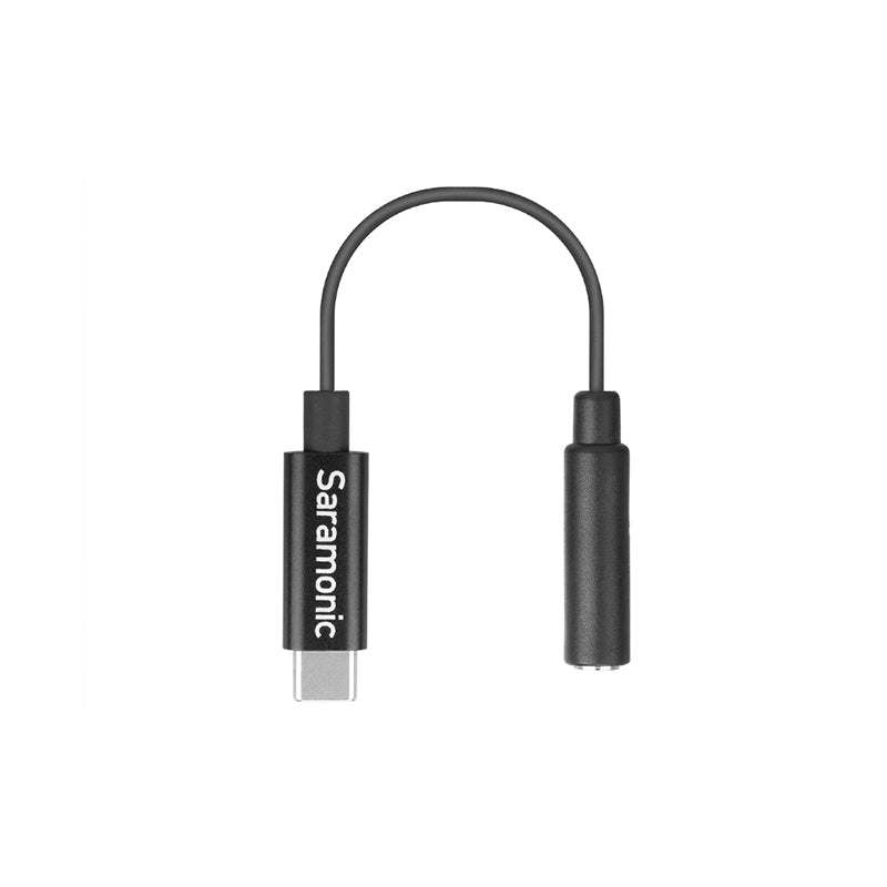 Saramonic 3.5Mm TRS (Female) To Usb Type-C (Male) Microphone And Headphone Jack Adapter