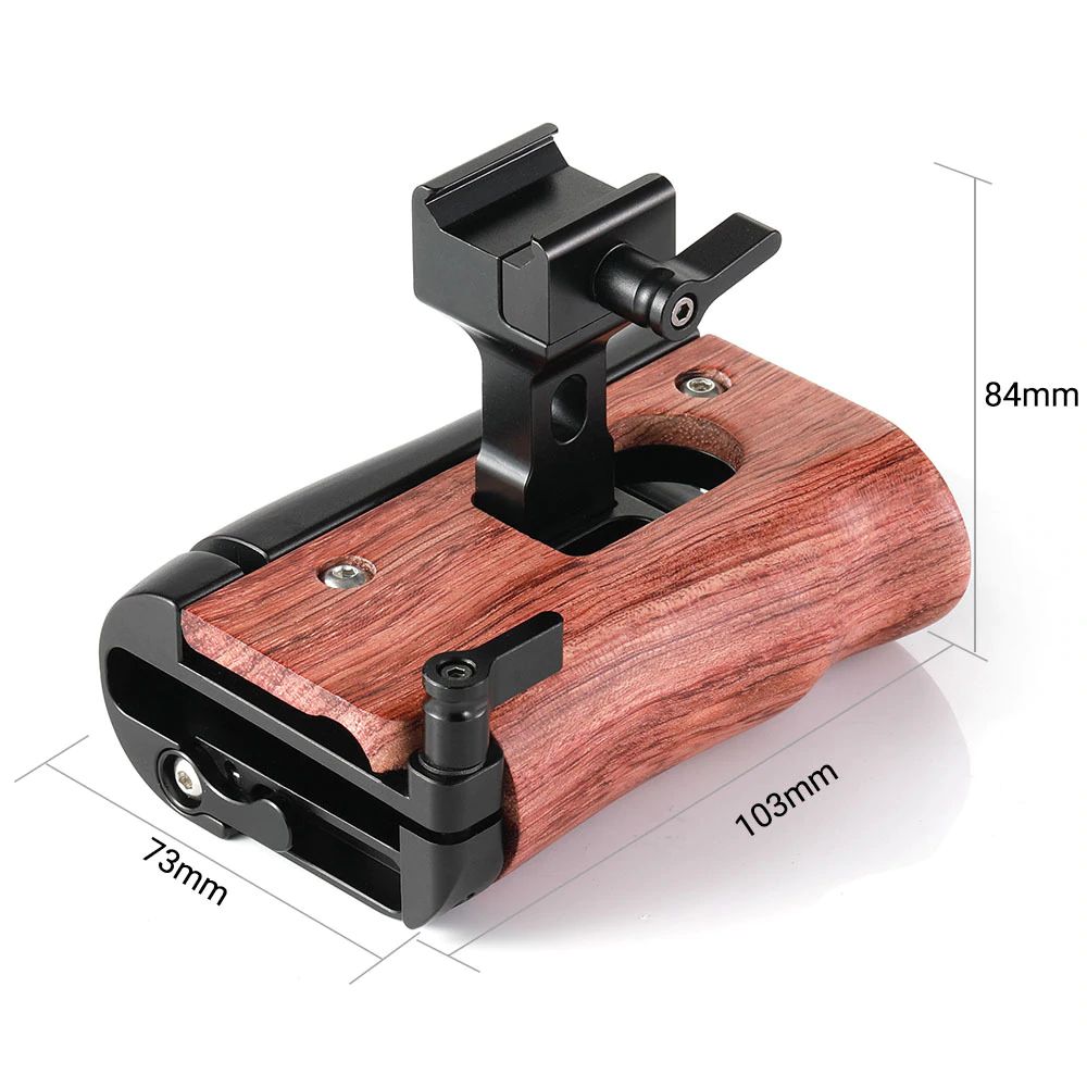 SmallRig NATO Handle for BMPCC 4K and Samsung T5 SSD