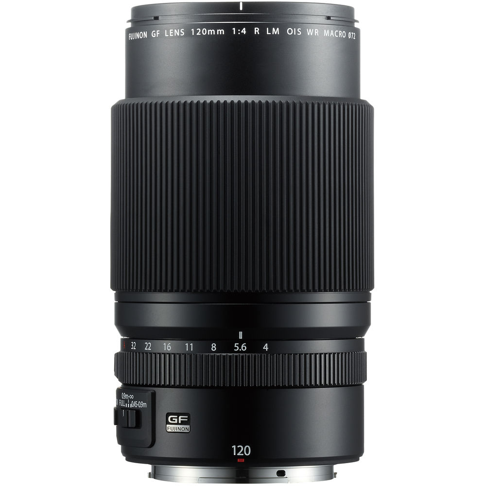Обектив FUJIFILM GF 120mm f4 Macro R LM OIS WR за средноформатни камери Fujifilm