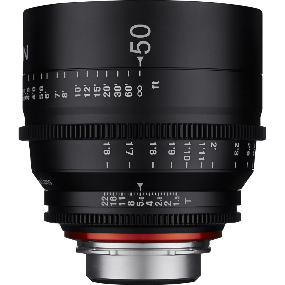 Cinema lens XEEN 50mm T1.5 for MFT