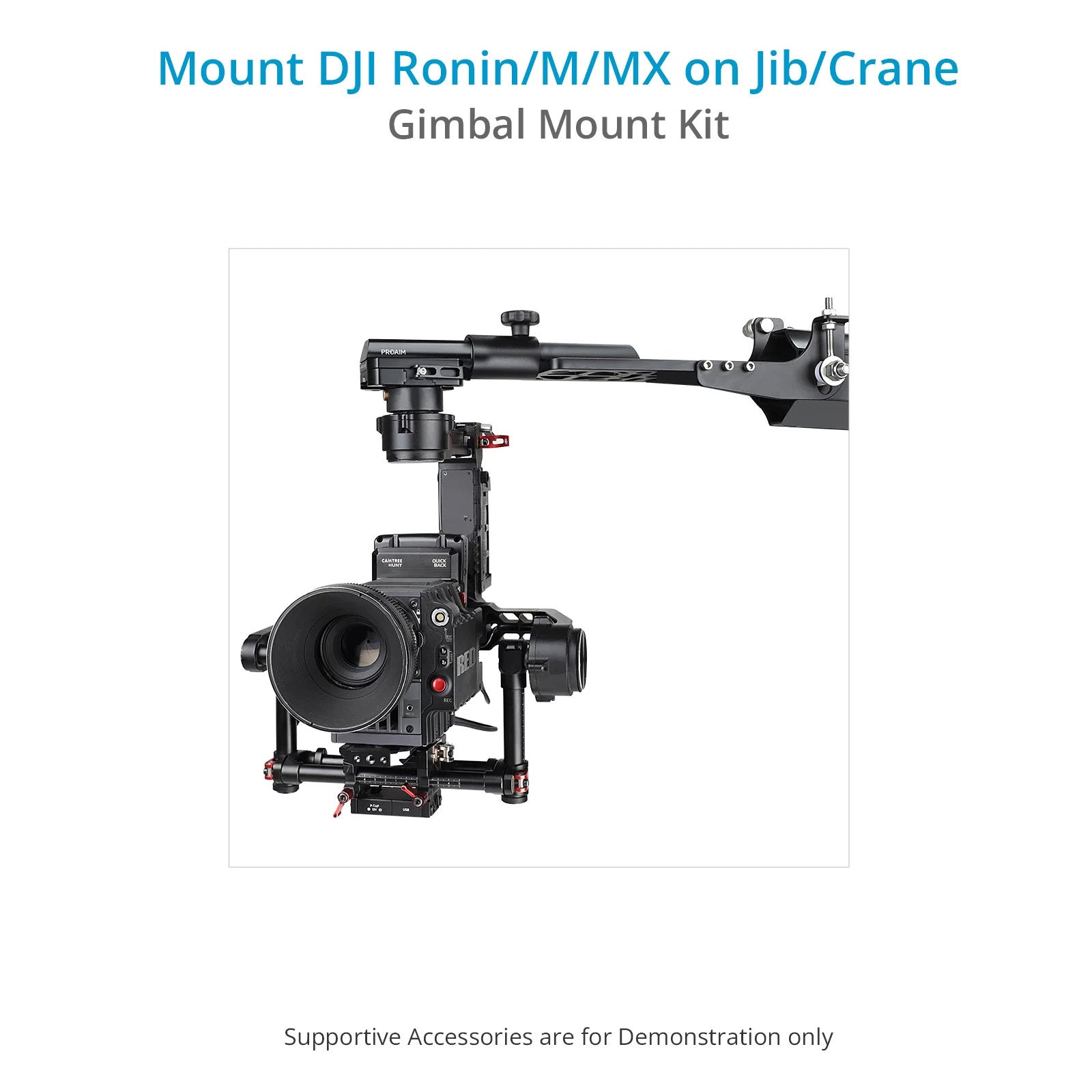 Proaim Комплект за монтиране на гимбал на камера за DJI Ronin/M/MX