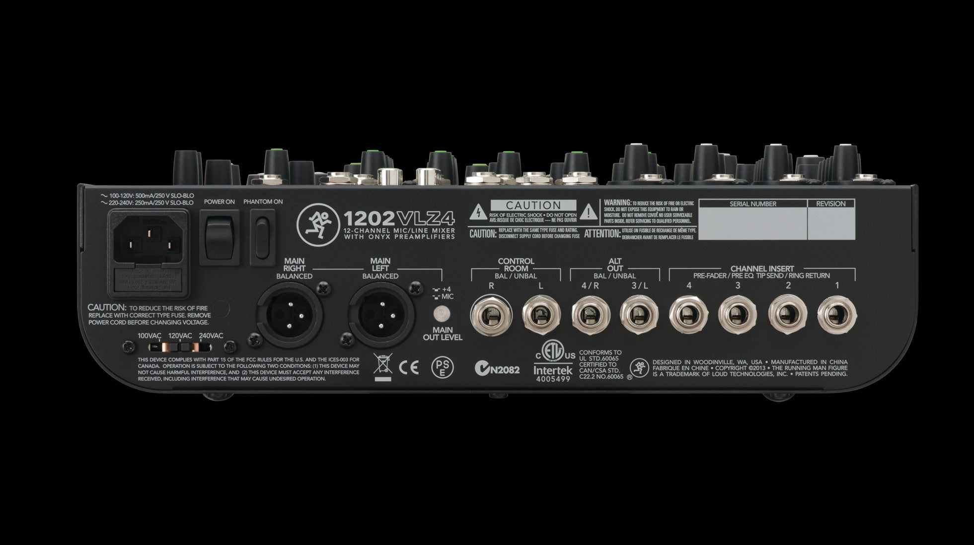 Аудио миксер Mackie 1202VLZ4 - 12 Канала - USB