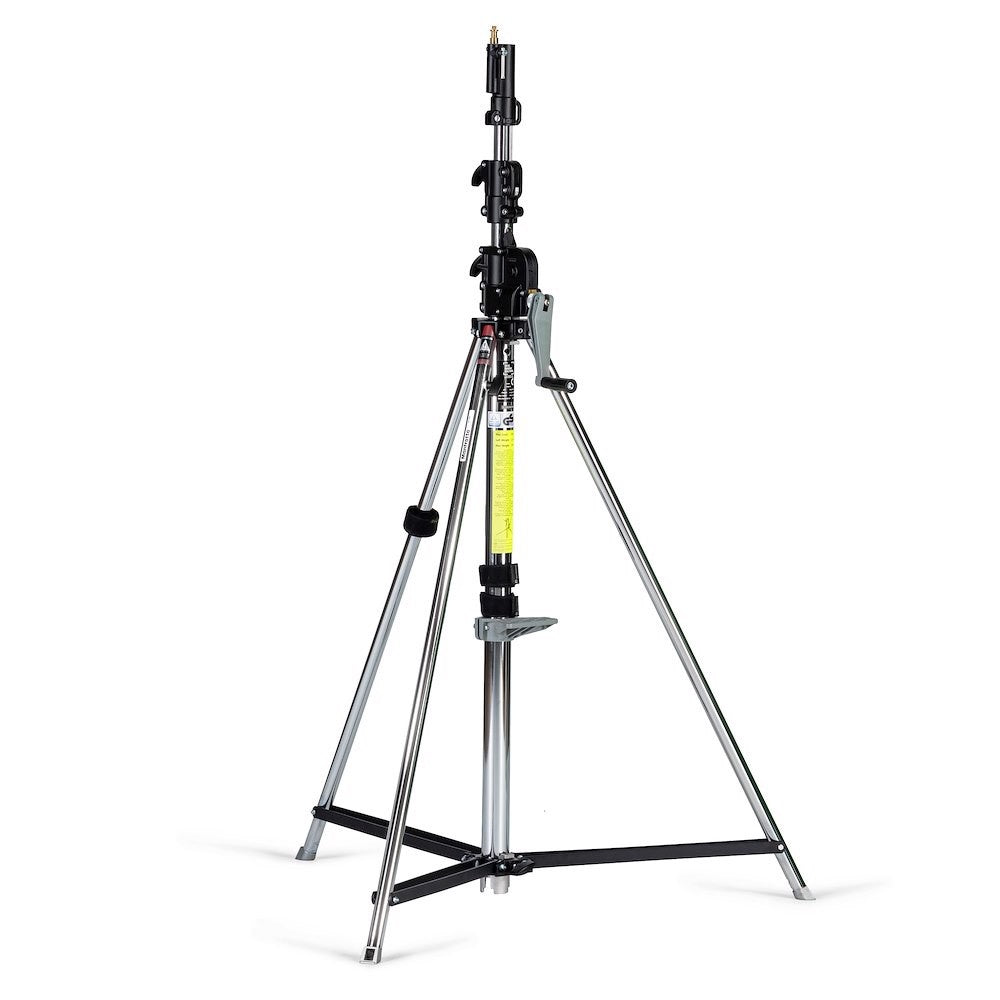Avenger Wind Up Stand 087NW with D650 boom and 104G wheels