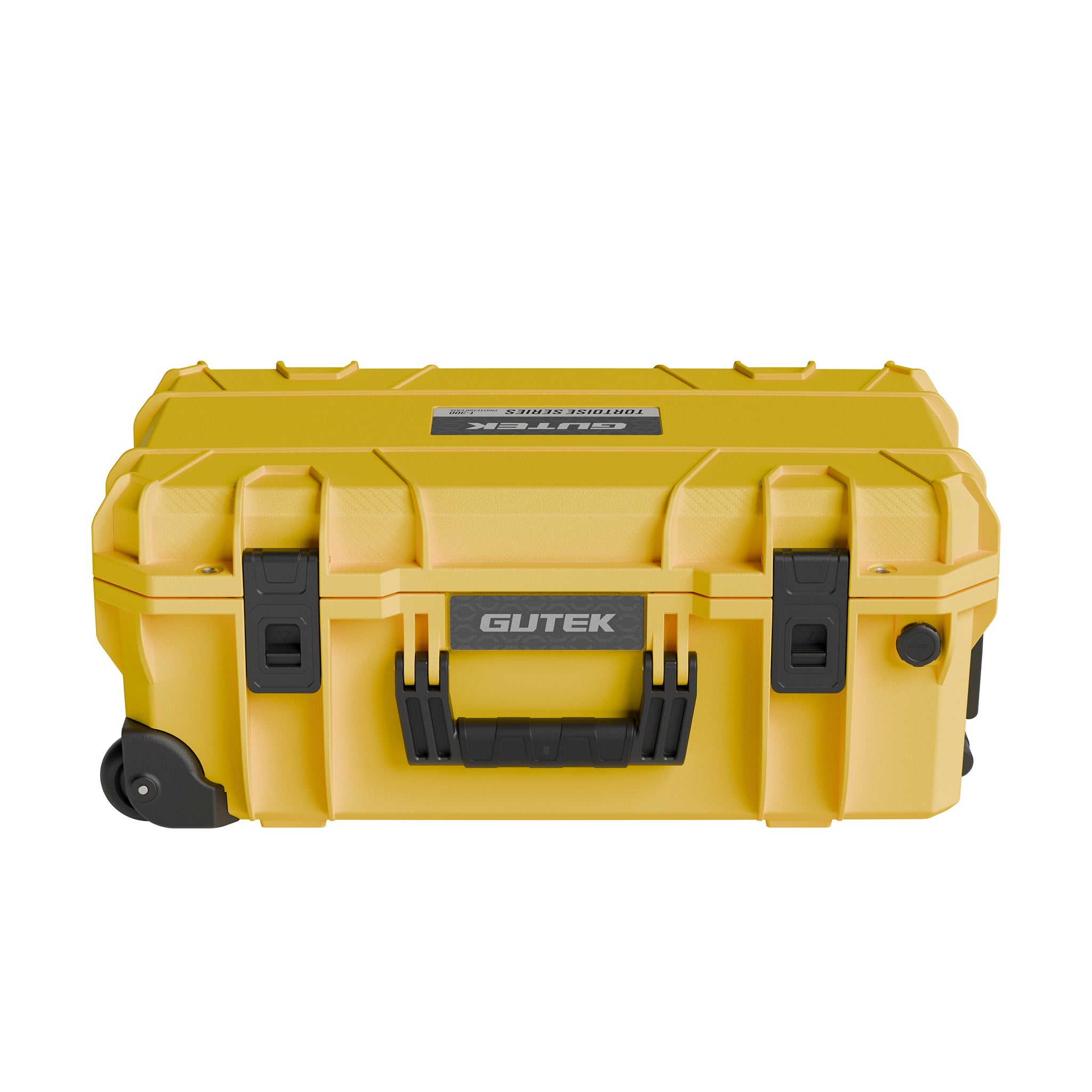 Твърд куфар с колелца GUTEK Tortoise T-300 Yellow - IP67