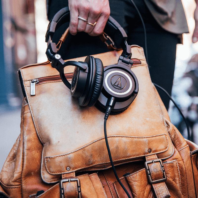Професионални мониторни слушалки Audio-Technica ATH-M50X