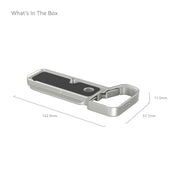 SmallRig Пластина за долен монтаж за Sony Alpha 7C II / Alpha 7CR (сребриста) 4439