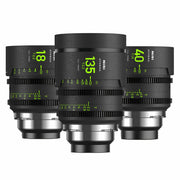 Комплект обективи NiSi Cine Lens Athena Prime 18/40/135mm ARRI PL - 3 обектива
