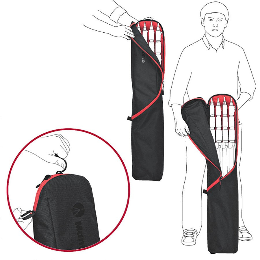 Manfrotto MB LBAG90 Bag for 3 light stands small