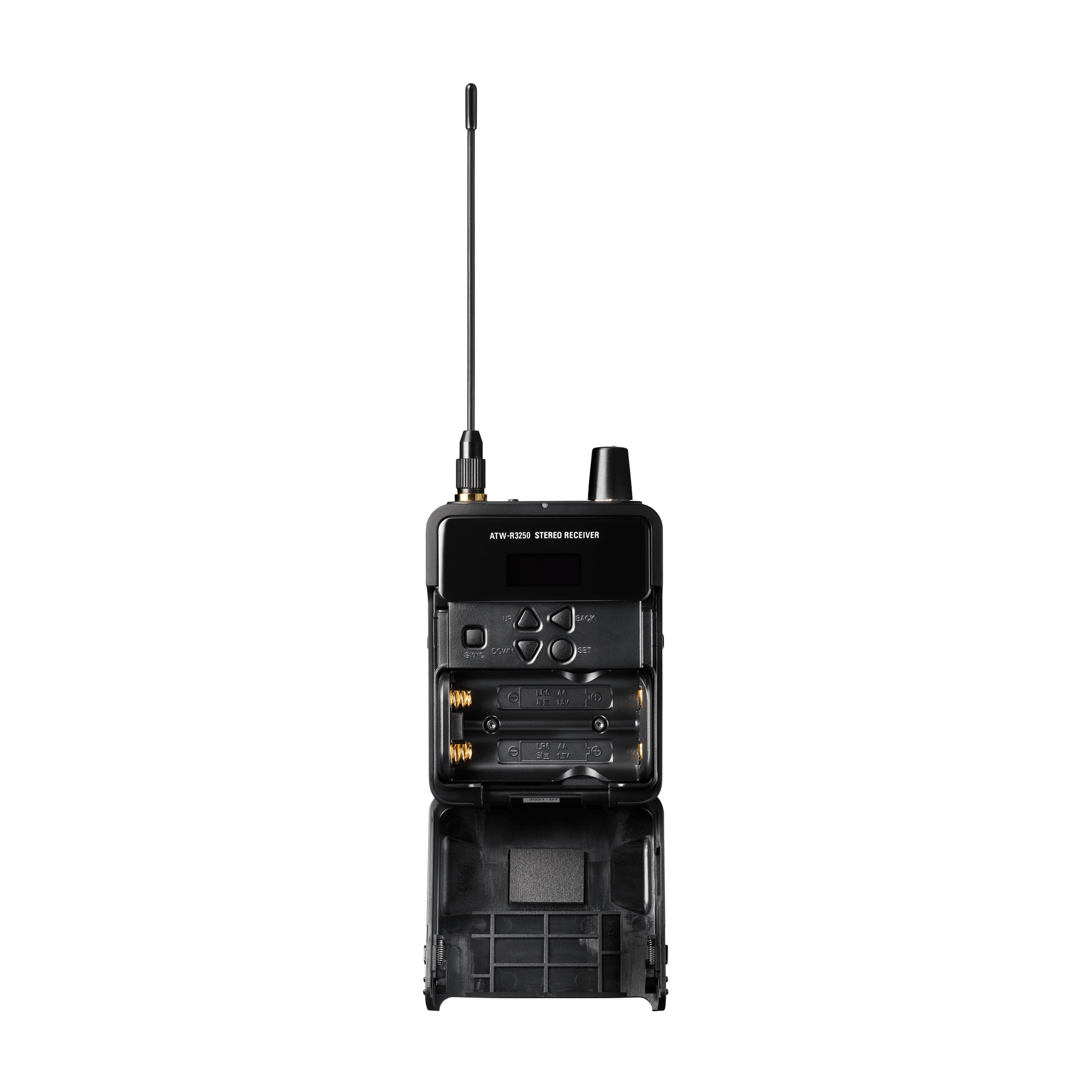 Безжична система Audio-Technica ATW-R3250 In-Ear (IEM) приемник тип бодипак (със слушалки)