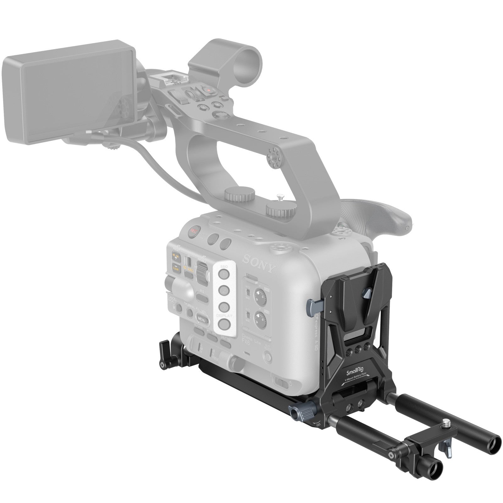 Комплект за монтиране на батерии V-Mount за кинокамери SmallRig
