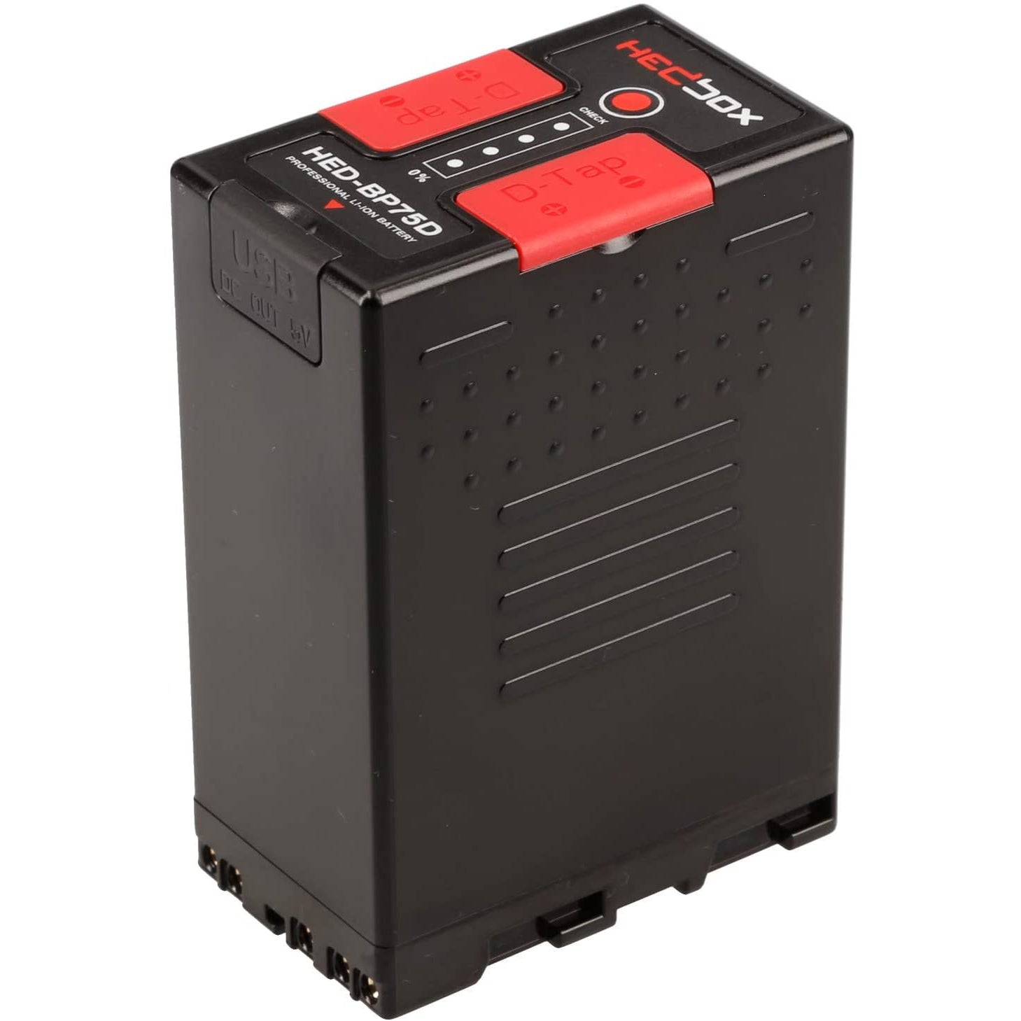 Hedbox HED-BP75D Li-Ion Battery Pack 2x D-Tap 14.4V - 5200mAh / USB 5V for Sony