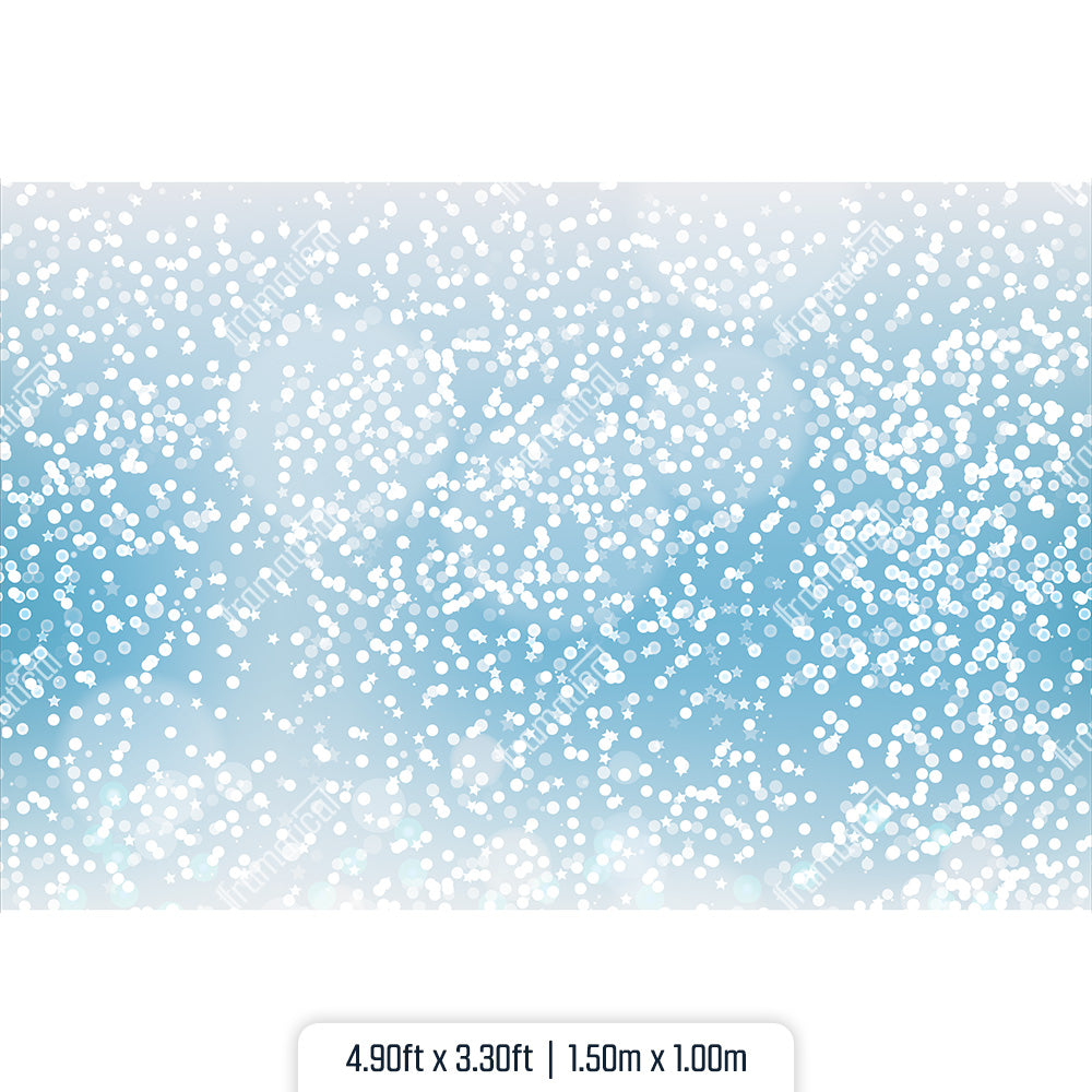 Текстилен фон - Winter Magic- 1.50m x 1.00m
