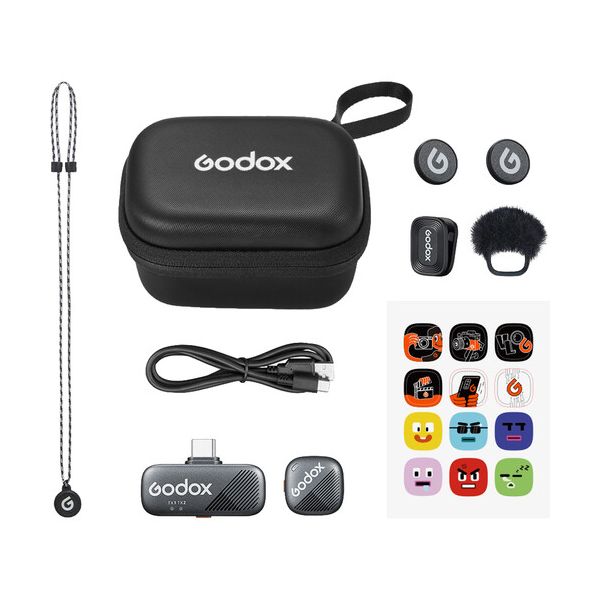 Godox Cube-SC Kit1 2.4GHz безжична микрофонна система