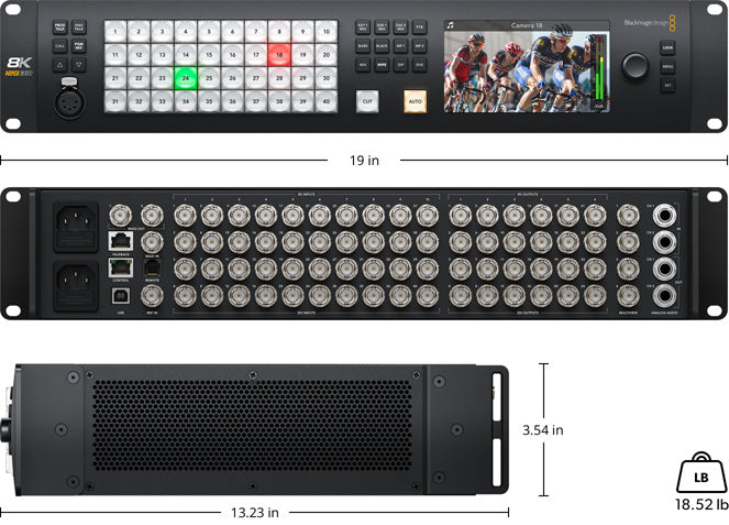 Blackmagic Design ATEM Constellation 8K - смесител за видео сигнал