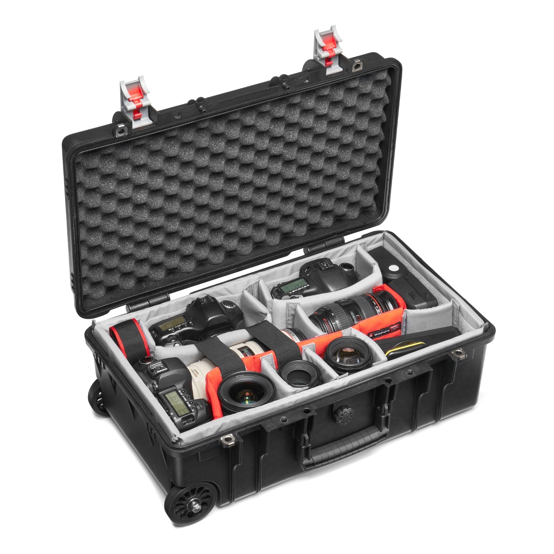Manfrotto ProLight Reloader Tough-55 HighLid carry-on camera rollerbag