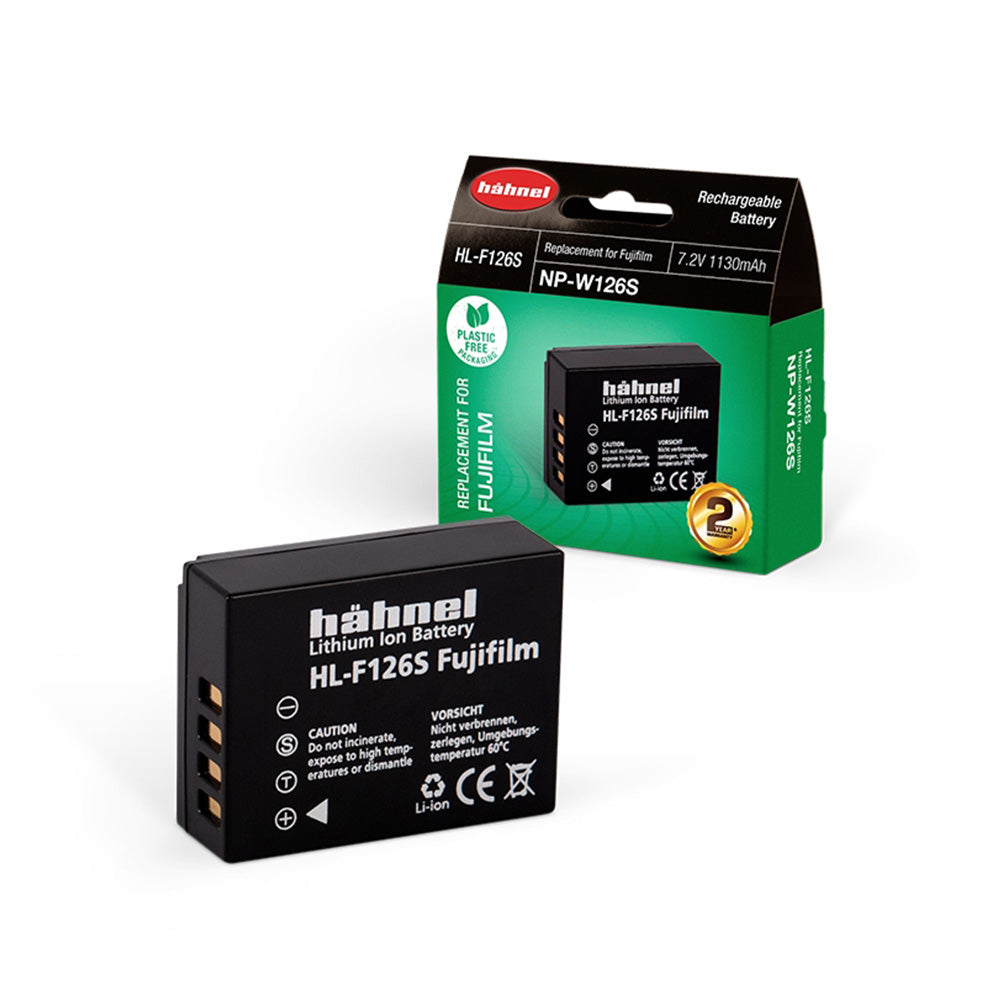 Hahnel Battery Fuji HL-F126S Replacement for Fujifilm NP-W126S