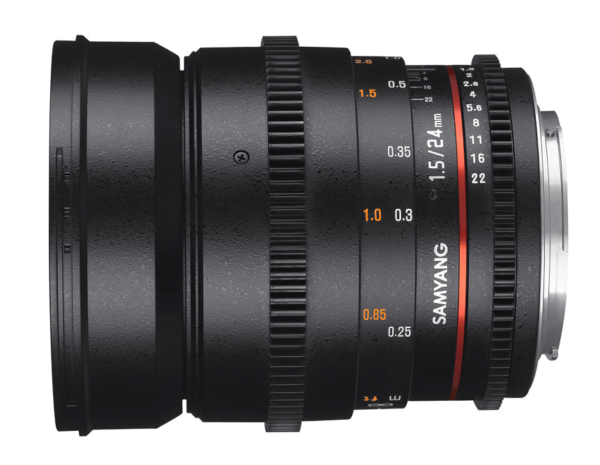 Samyang 24mm T1.5 VDSLR II ED AS IF UMC for MFT
