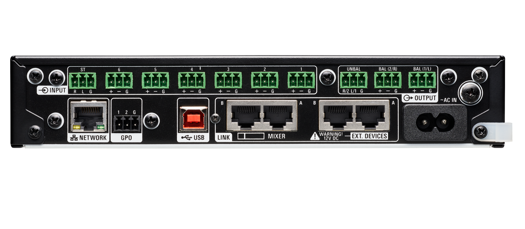 Audio-Technica ATDM-0604aEU Digital Smartmixer - 6 input, 4 output (EU)