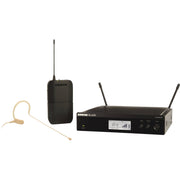 Shure BLX14RE/MX53-H8E (518 - 542 MHz) Wireless Rack-mount Presenter System with earset microphone