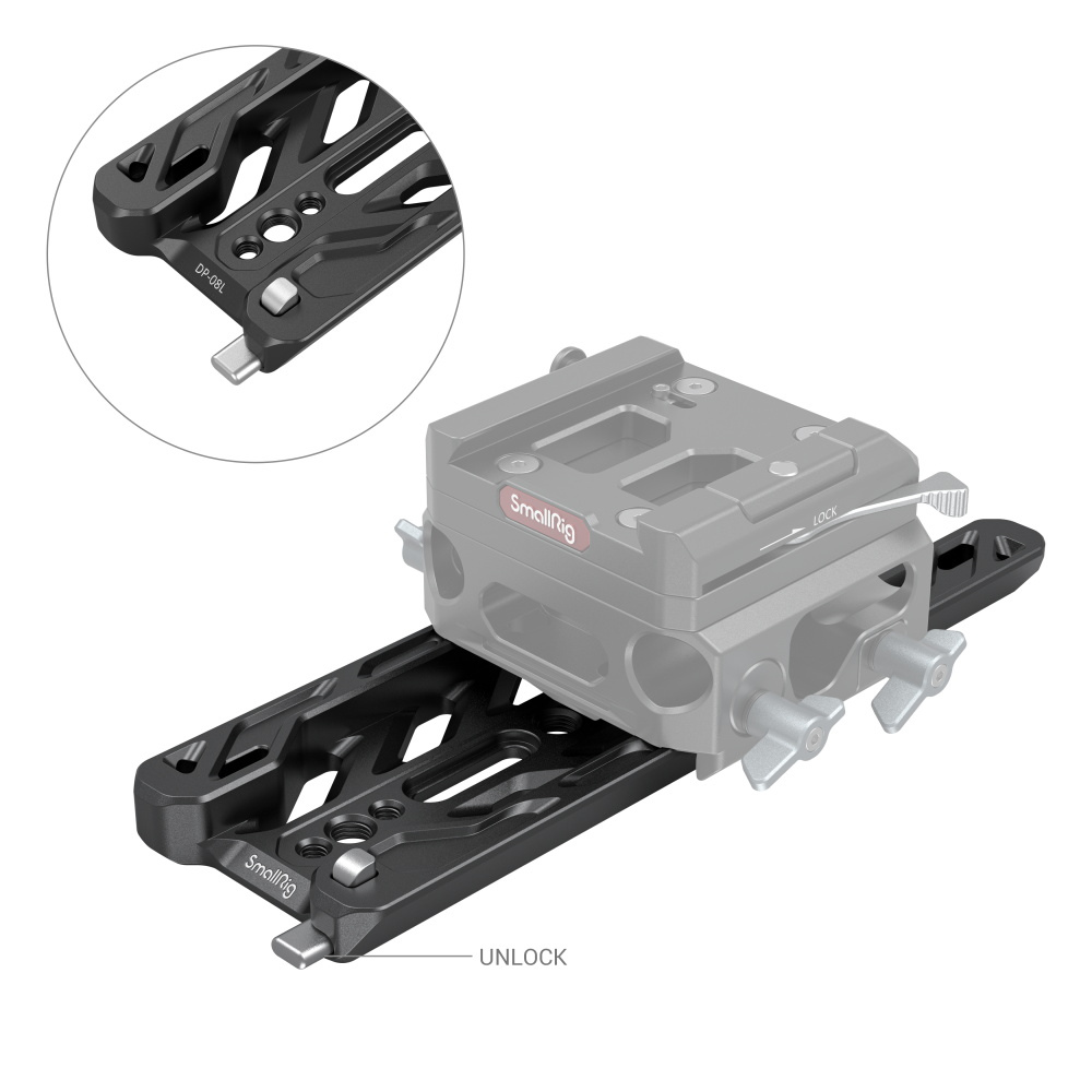 SmallRig 8-инчова лека ARRI Dovetail плочка